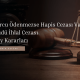 İcra Borcu Ödenmezse Hapis Cezası Var mı